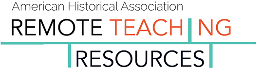 AHA Remote Teaching Resources